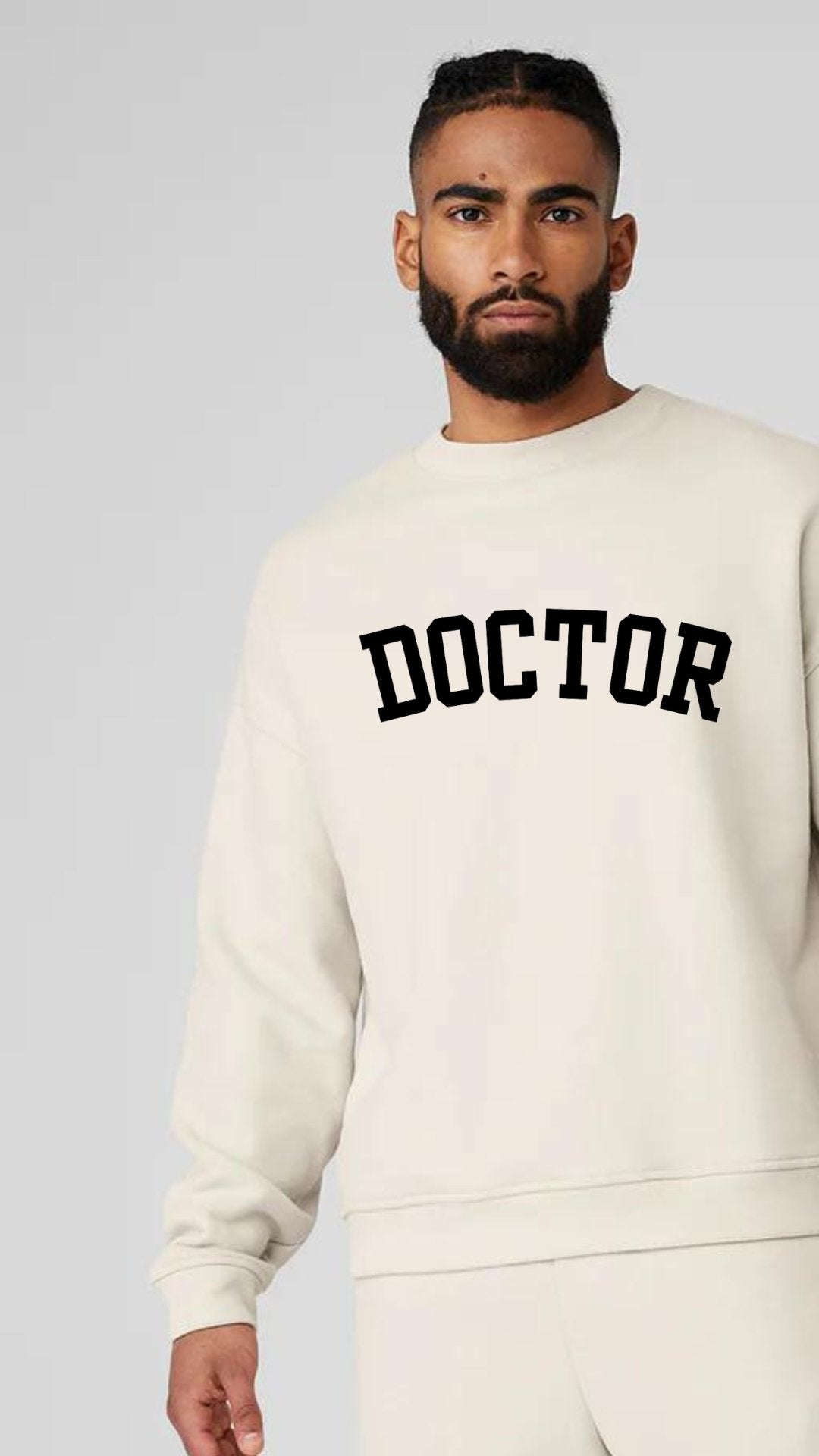Big Doctor Energy Luxury Unisex Sweatshirt - The Woman Doctor